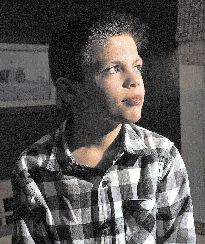 THE 11 CLUB: Kaleb Poirier will be celebrating his 11th birthday on Nov. 11, 2011.