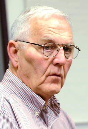 In this June 2010 photo, Austin "Jack" DeCoster appears in a Lewiston, Maine, court on animal cruelty charges related to Turner egg farm. DeCoster also owns Wright County Egg, an Iowa egg farm linked to a massive salmonella recall in 2010. Dozens of people sickened last year after eating salmonella-tainted eggs from Wright County Egg will receive compensation, including six-figure checks for two children, under the first wave of legal settlements with the disgraced egg magnate.