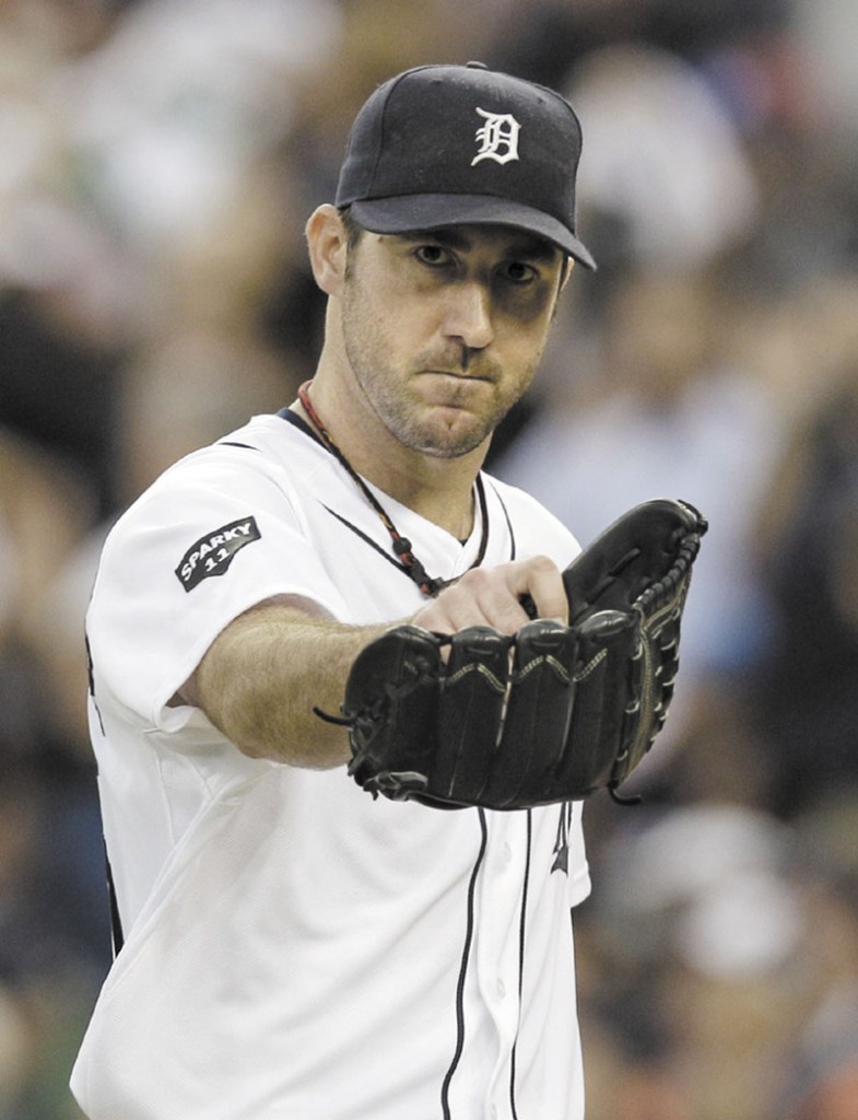 GOOD SEASON: Detroit Tigers starting pitcher Justin Verlander was named the American League MVP on Monday, becoming the first starting pitcher since Roger Clemens in 1986 to win the MVP Award. Verlander also won the AL Cy Young Award this season.