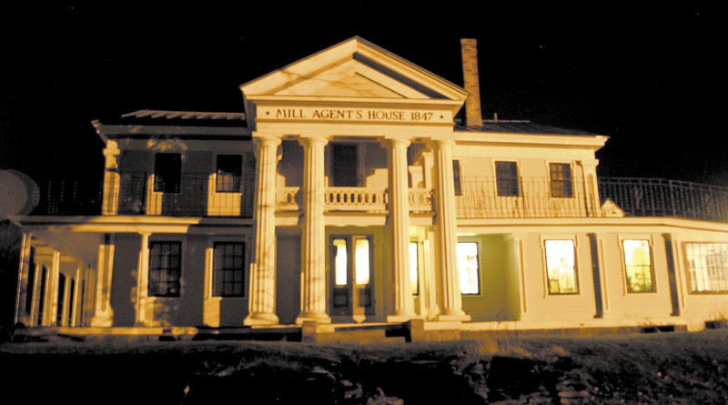 GHOSTLY: The Mill Agent’s House in North Vassalboro is haunted, says owner Ray Breton, below. Over the last two years, 1,500 people have visited the home seeking encounters with ghosts. Breton bought the home in 1995. Since then, he has bought nine properties in town.