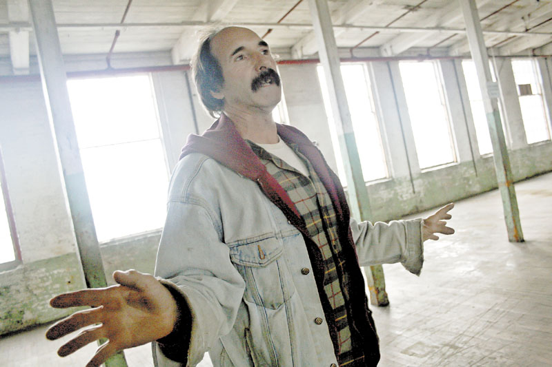 REVITALIZATION: Ray Breton is helping redevelop North Vassalboro.