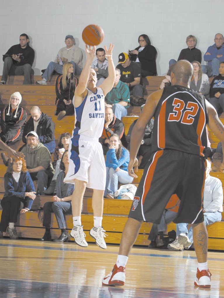 Deep threat: Colby-Sawyer College senior Will Bardaglio averages a team-leading 16.3 points a gam. He also is shooting 45 percent from beyond the 3-point arc (43 for 95).