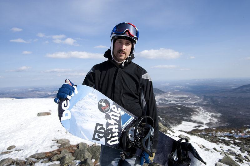 Seth Wescott of Carrabassett Valley, a two-time Olympic gold medal winner.