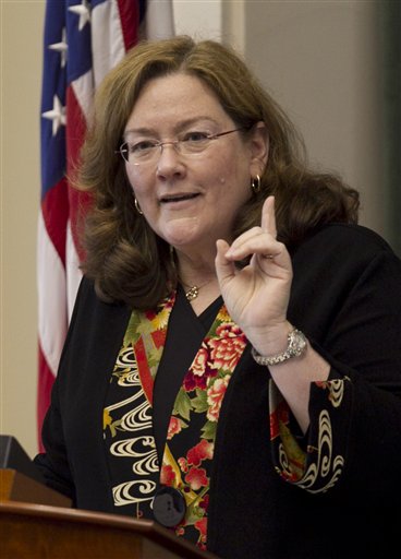 Maine Chief Justice Leigh Saufley gives her annual State of the Judiciary address today at the State House in Augusta.