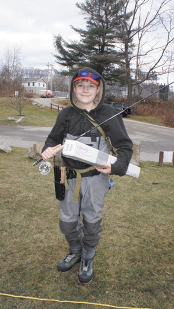 BIG PLANS: Sam Kenney of Dixmont, who is in the seventh grade, will take part in the prestigious Pennsylvania Fly Tying event today.