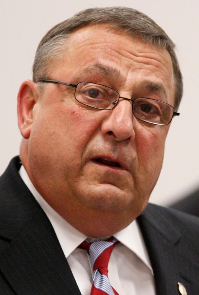 Gov. Paul LePage