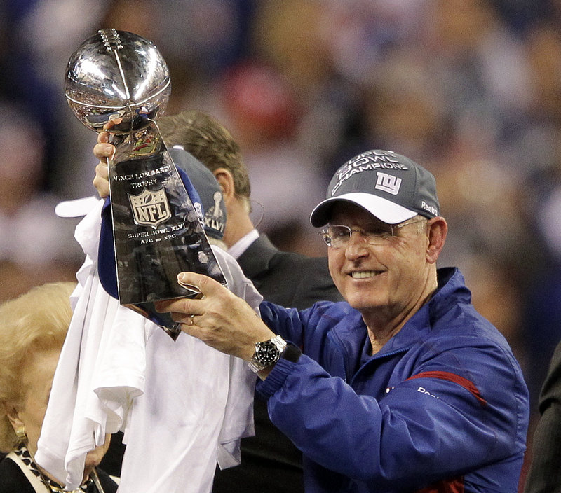 Tom Coughlin’s job was rumored to be in jeopardy not long ago, but now the Giants’ head coach is a two-time Super Bowl champion after another win over the Patriots.