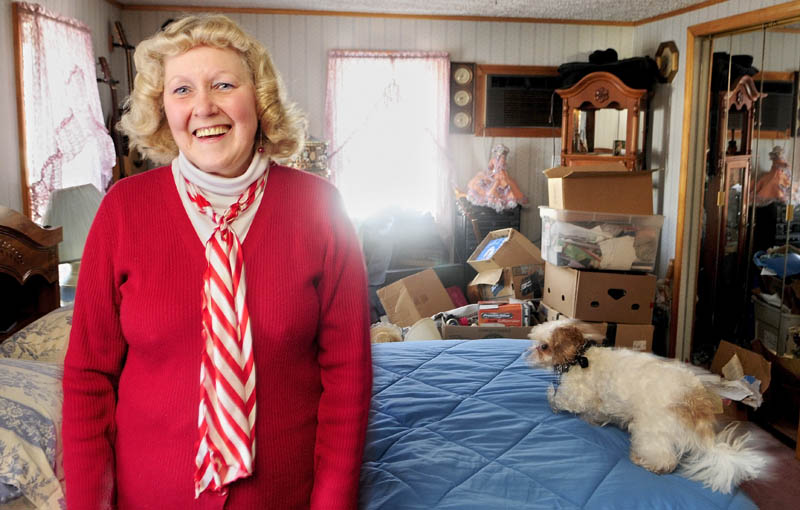 Shirley Kinney has already started packing up boxes for the move as she continues to search for a new house for her and her dog Foxy. The state is taking their current home on Old Belgrade Road in Augusta.