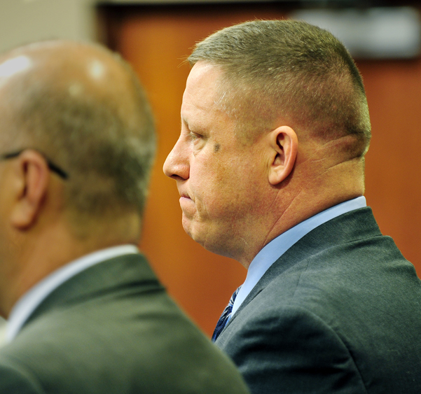 A Jan. 21, 2012, photo of Maine State Police trooper Robin Parker in District Court.