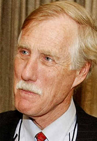 U.S. Senate candidate Angus King