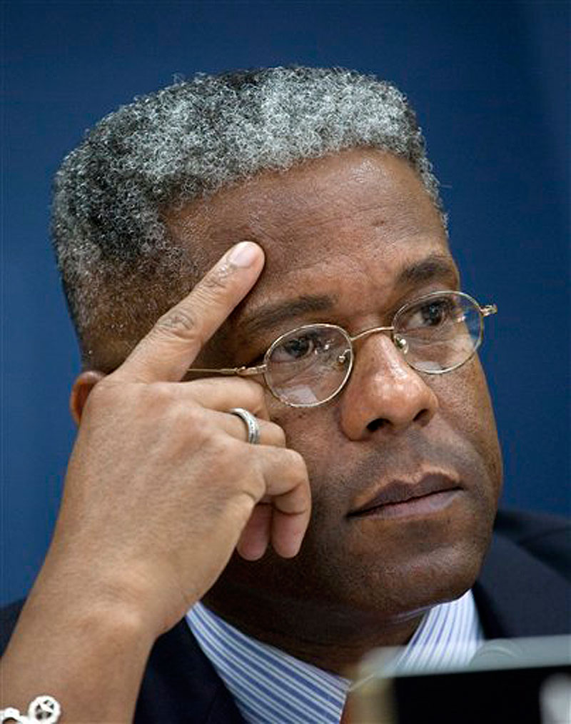 In this July 28, 2011 file photo, Rep. Allen West, R-Fla. is seen on Capitol Hill in Washington. West said he believes 75-plus House Democrats are members of the Communist Party, a claim that echoed Joe McCarthy's unsubstantiated 1950s charges that communists had infiltrated the top ranks of the U.S. government. (AP Photo/Harry Hamburg)
