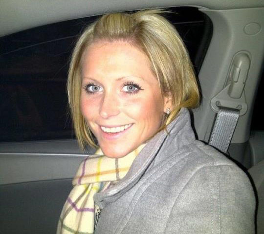 This undated photo shows Brittany Tibbetts, a former Maine high-school softball star. Britanny's mother says Brittany was the female victim in Thursday night's shootout in Greenland, N.H., which also led to the death of Greenland's police chief.