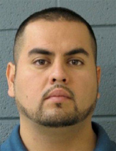 An undated photo released by Burbank, Ill., police of Arnoldo Jimenez.