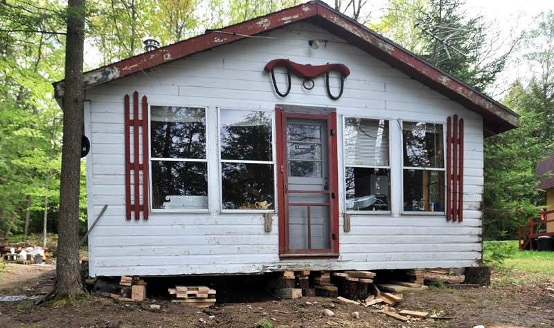 FATALITY: A man was killed while jacking up this house in Albion.
