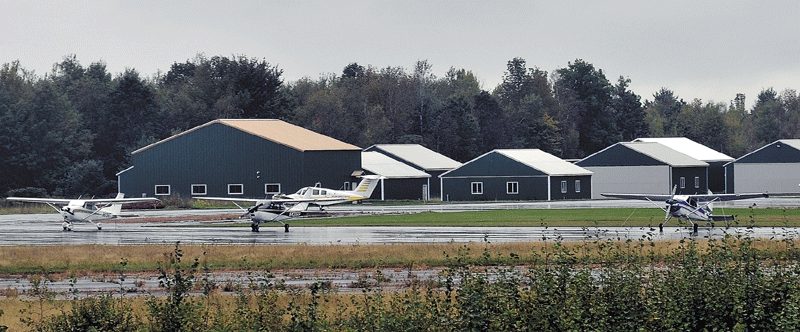 BIG PLANS: The municipal airport in Waterville will get some spiffing up this summer if all goes according to plan.