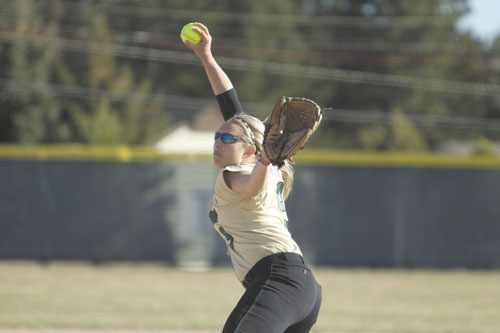 EAGLES ACE: Skowhegan Area High School graduate Becca McCarty helped the Husson University softball team win its fourth straight North Atlantic Conference tournament, winning four straight games.