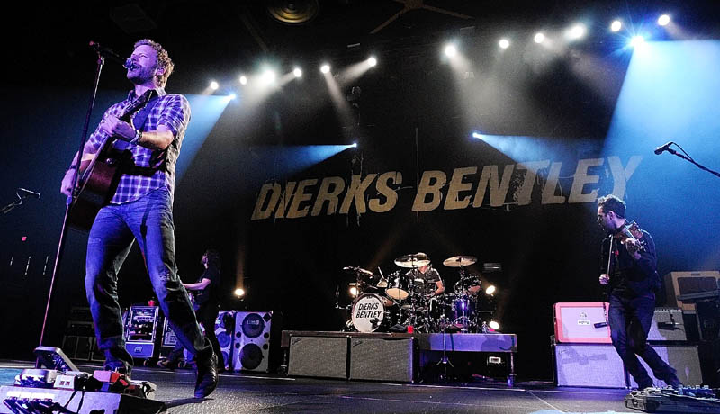 Country star Dierks Bentley performs Thursday night at the Augusta Civic.