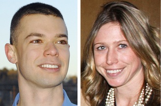 State Reps. Alex Cornell Du Houx and Erin Herbig.