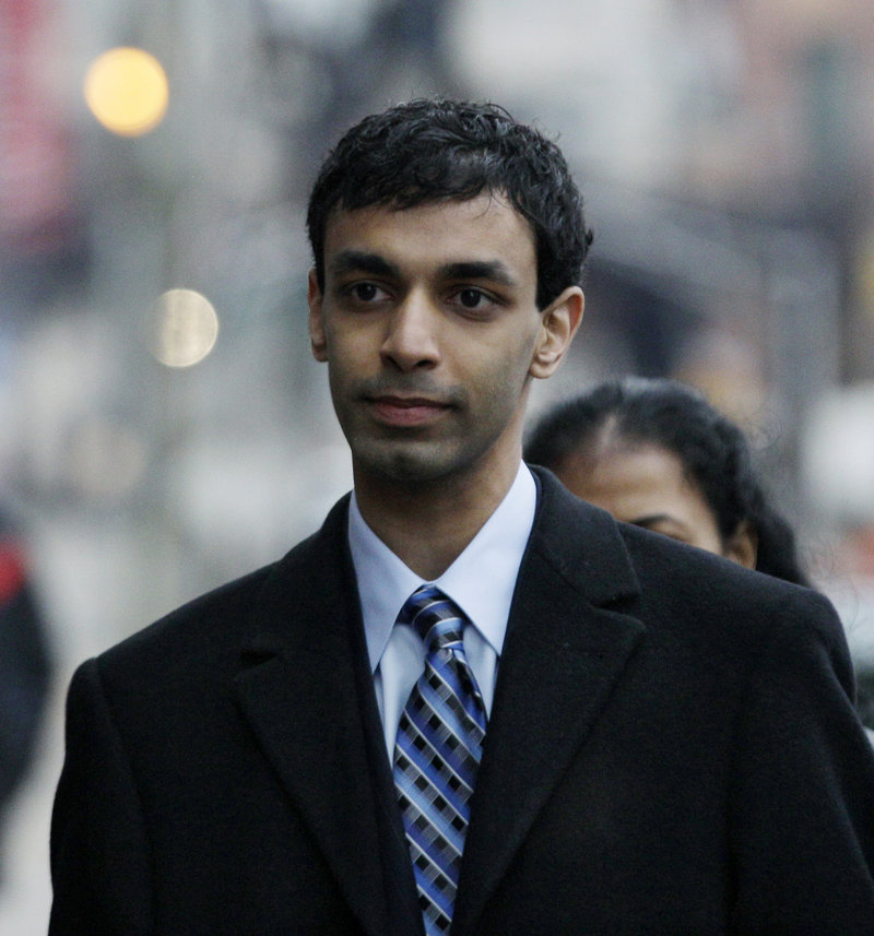 Dharun Ravi will begin serving a 30-day jail term today. He was convicted of 15 criminal counts in March.