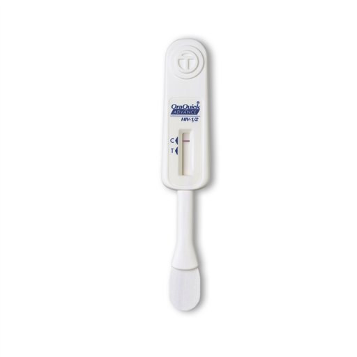 This undated image provided by OraSure Technologies shows an OraQuick ADVANCE Rapid HIV-1/2 Antibody Test. Health officials in the United States have set up a pilot program to find out if people would go to a drugstore for an AIDS test. The $1.2 million project will offer free rapid HIV tests with the OraQuick device at pharmacies and in-store clinics in 24 cities and rural communities, the Centers for Disease Control and Prevention announced Tuesday, June 26, 2012. (AP Photo/OraSure Technologies)