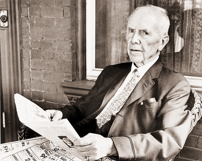 Gov. Percival Baxter in 1961 – eight years before his death.