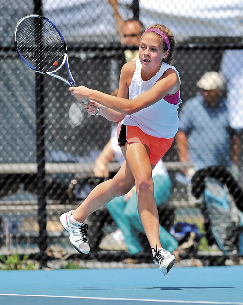 Girl tennis player of the year Colleen O'Donnell