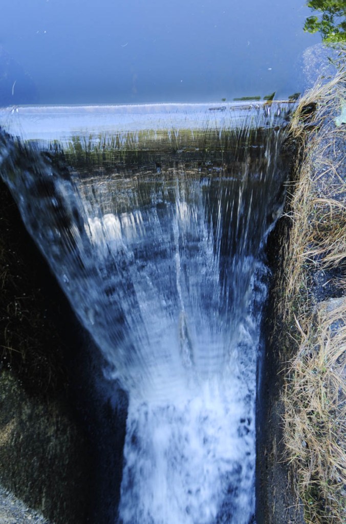 The North Wayne Dam near the old town office will be repaired soon.