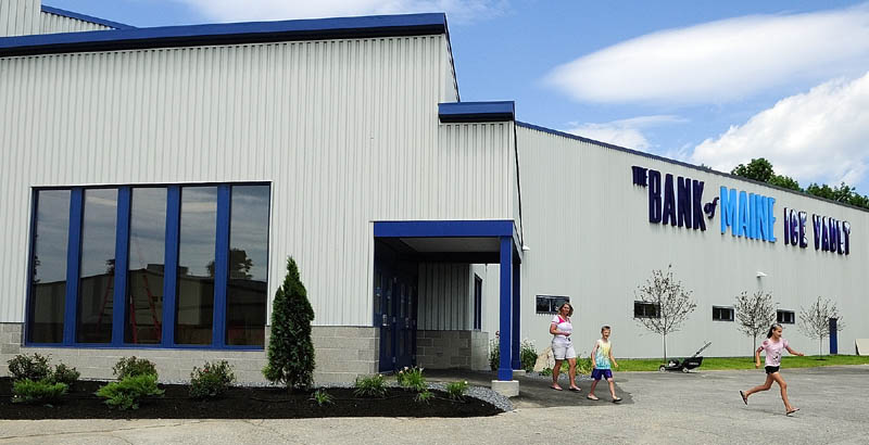 The Bank of Maine Ice Vault had a soft open on Saturday morning and people got to tour the building and even try out the ice surface. The official grand opening will be in two weeks as part of Old Hallowell Day events.