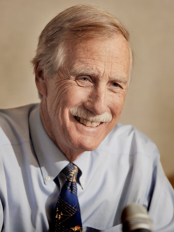 U.S. Senate candidate Angus King