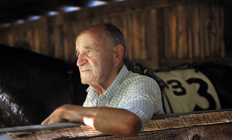 Donald Richards, 80, of Yarmouth says he’ll vote, but, “I’m not an Obama fan. I’m not too much of a Romney fan, either.”