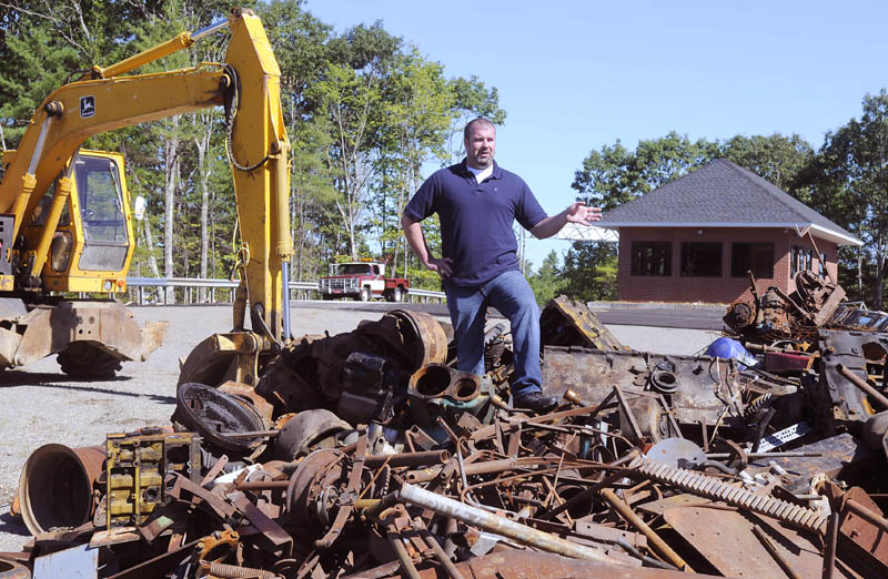 Johnny Clark's family has expanded their scrap business to Chelsea with the opening of Eastside Scrap.