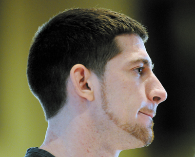 Staff photo by Andy Molloy PLEA: Shawn Merrill plead guilty to several pharmacy robberies Monday at Kennebec County Superior Court in Augusta.