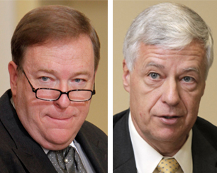 Kevin Raye and Mike Michaud