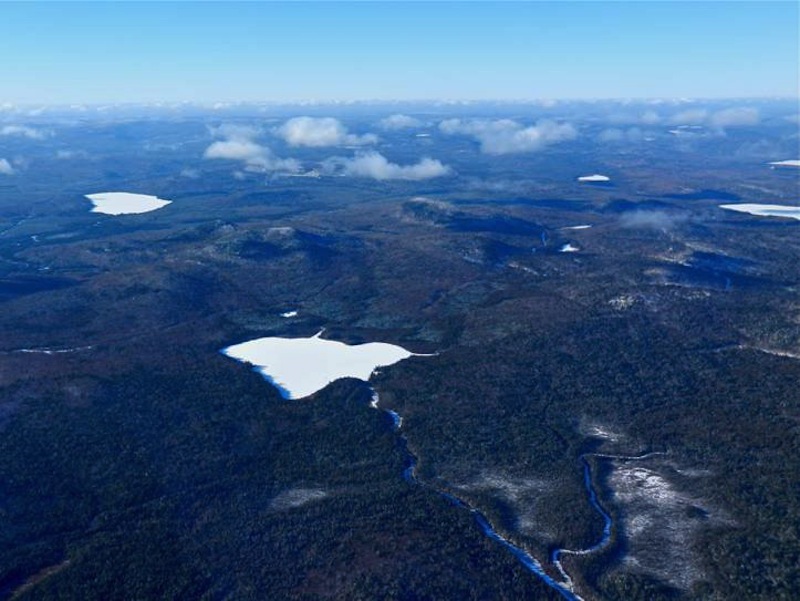 Bald Mountain, with Greenlaw Pond in the foreground, is the site of mineral deposits that Irving, which owns the property, would like to mine. The Natural Resources Council of Maine on Thursday renewed its attack on the Department of Environmental Protection’s selection of an out-of-state contractor to help modernize Maine’s mining rules, alleging that both the contractor and the DEP had “misrepresented” the company’s credentials, experience and ties to the mining industry.