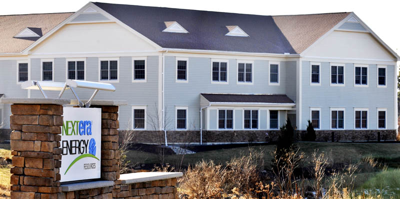 The NextEra Energy Rescources office building in Hallowell.