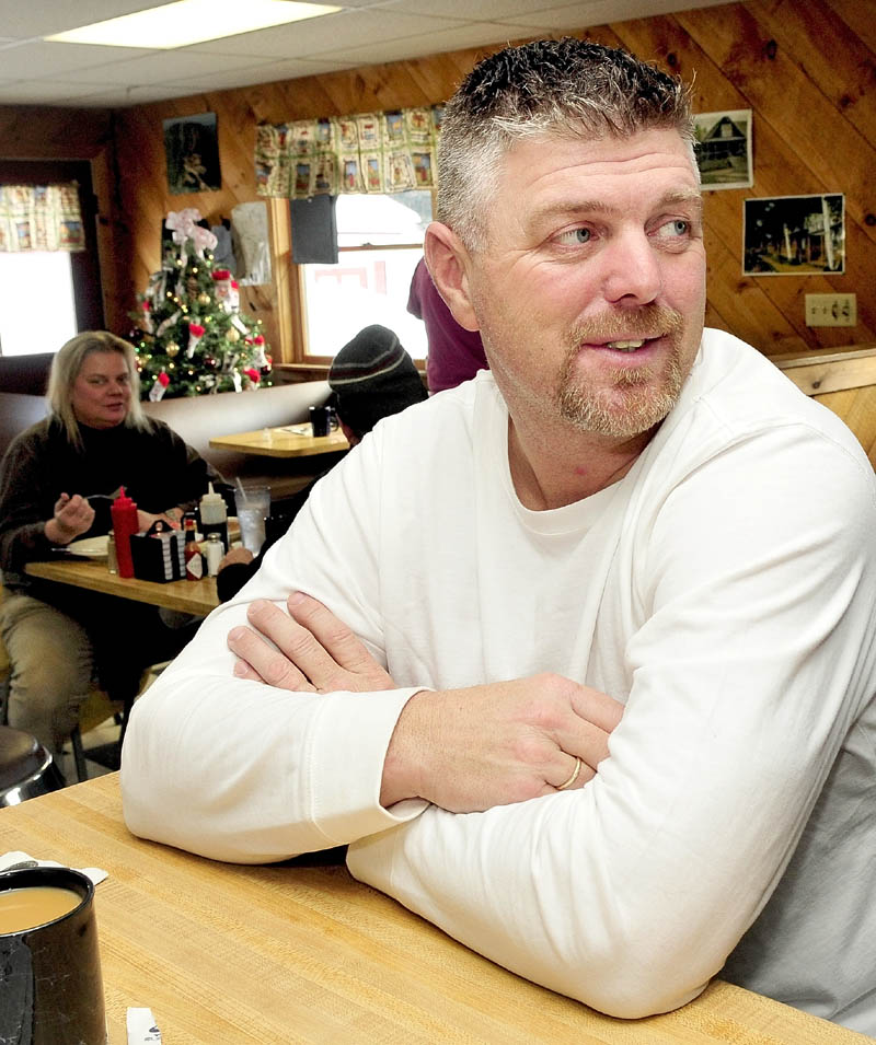 Lee Libby, a snowmobile guide in Rangeley, says Rangeley Lake is typically unsafe this time of year. “I won’t go on it until the first or second week of January,” he said.