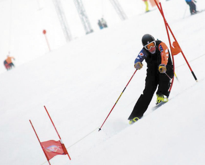 ON A ROLL: Carrabassett Valley Academy senior Sam Morse hopes to make the U.S. Olympic team in the future. The 16-year-old senior in on the right track, according to his coach.
