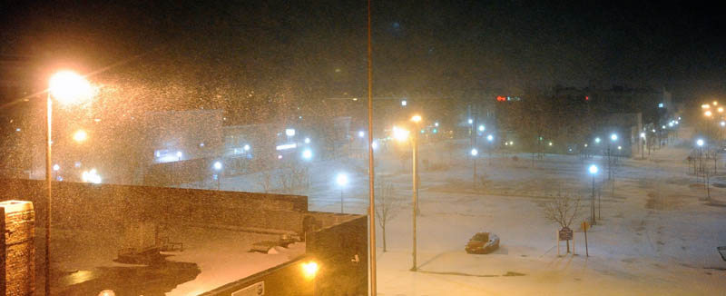 Winter storm Nemo hammers central Maine early Saturday morning.