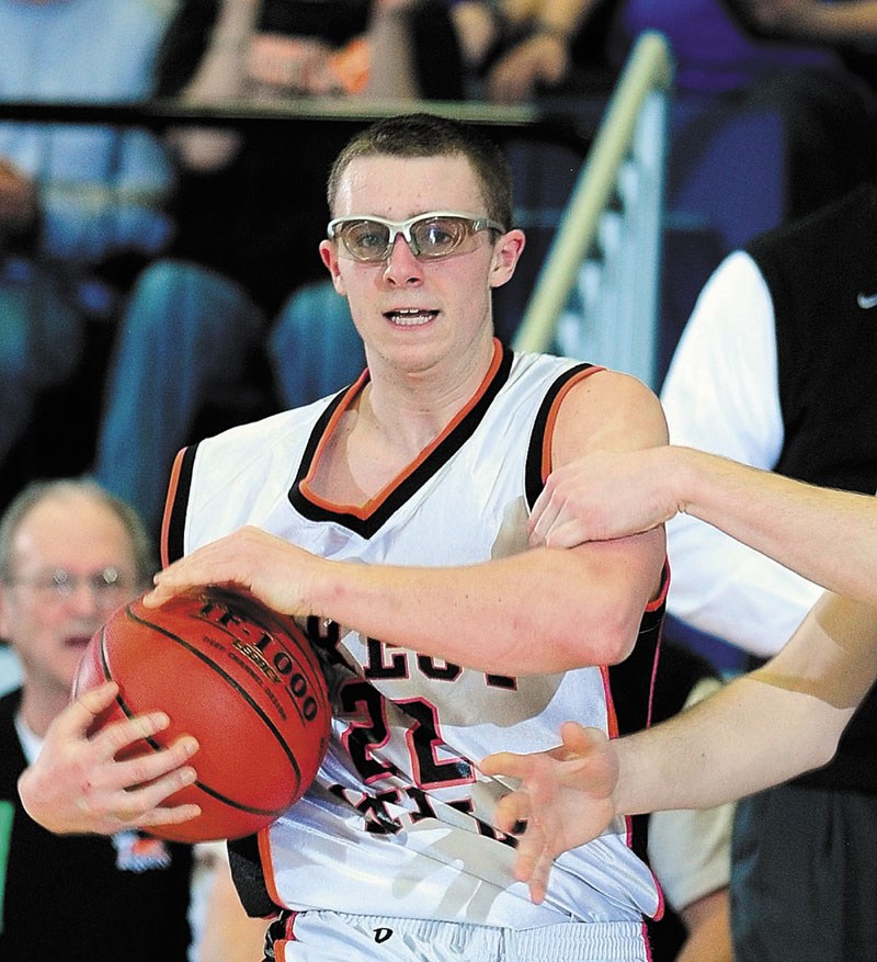 Staff file photo by Joe Phelan Forest Hills' senior Derick Ouellette is a big reason the Tigers will play in their second straight Class D state championship game on Saturday.