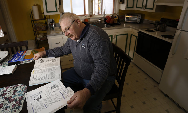 BOB PRESCOTT: A former route sales driver, Prescott, 59, will begin a truck driving course this week and is excited about the new opportunity.