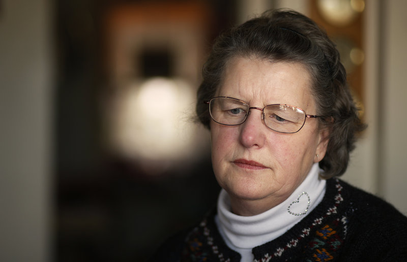SUE TAPLEY: A former mixer, Tapley, 58, hopes to return to the bakery, but has created a resume and applied for jobs online for the first time in her life.