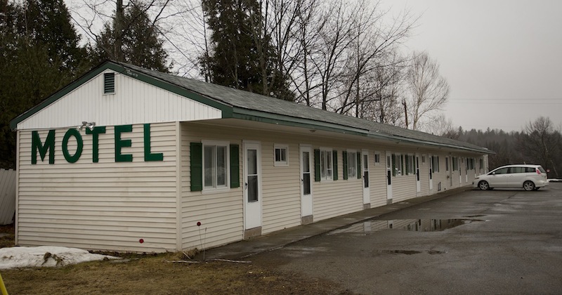 The Rivers Edge Motel in Medway, photographed Wednesday, March 13, 2013, is where Bruce Heal, also known as Bruce King, and Lynda Fogg, also known as Linda Gordon, spent time before leaving town in a U-Haul Monday. Heal eventually took his own life on I-95 and police are linking the case to the homicide of sex offender Lawrence Lewis, who was found dead in his Molunkus Township home.