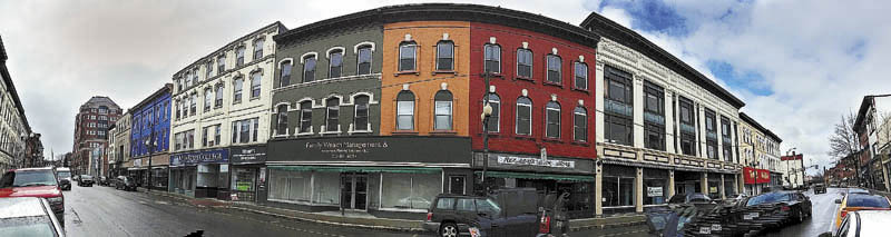 This Wednesday file photo shows downtown Augusta.