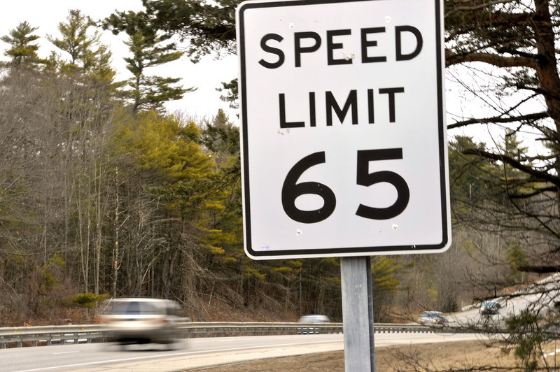 Interstate 295 just north of Freeport.