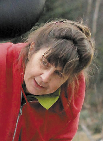 Tish Carr at her home off Route 135 in Belgrade.