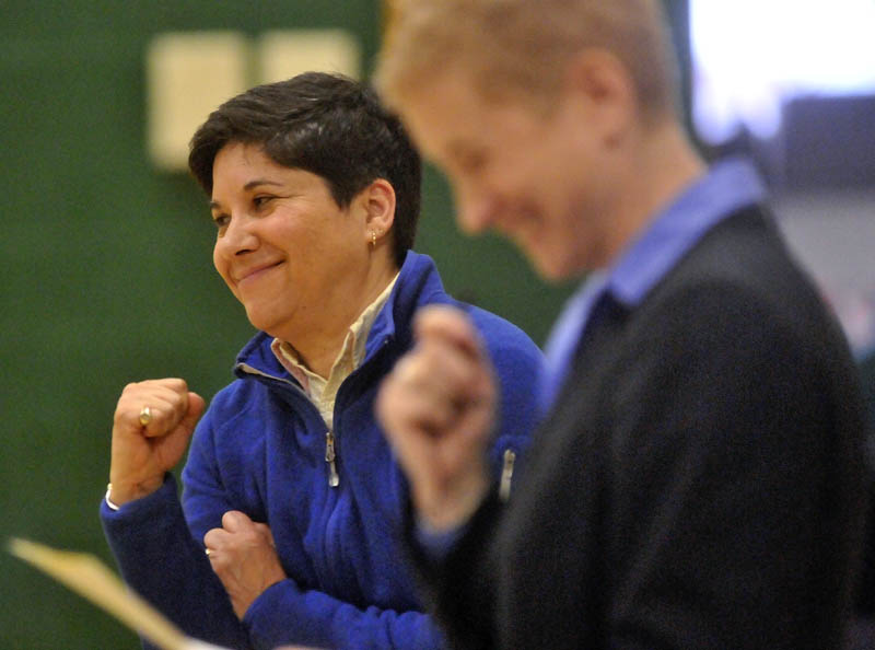 Marisa Weinstein, music teacher at Warsaw Middle School, is the recipient of the Maine Music Educators Association Educator of the Year award.