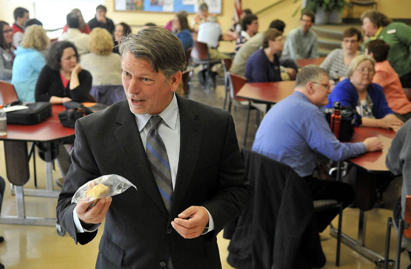 Richard Hopper took over as president of Kennebec Valley Community College in Fairfield on Monday, after leaving his post at the World Bank as an education specialist.