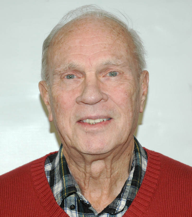 Mickey Powers, recipient of the 2013 Alton W. Whittemore Award for outstanding service by the Skowhegan Area Chamber of Commerce.
