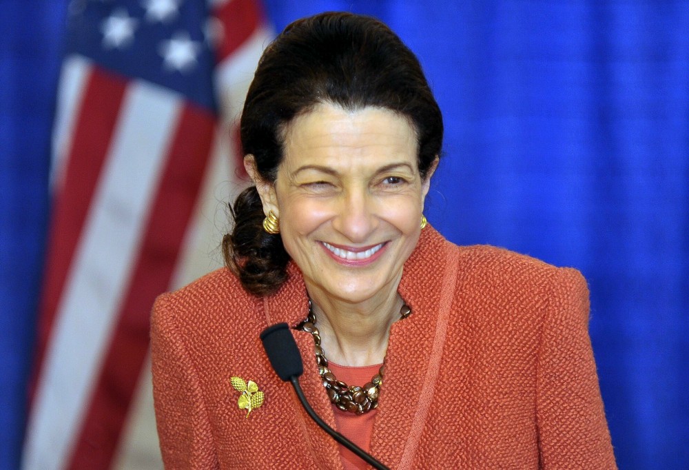 Former U.S. Senator Olympia Snowe, R-Maine