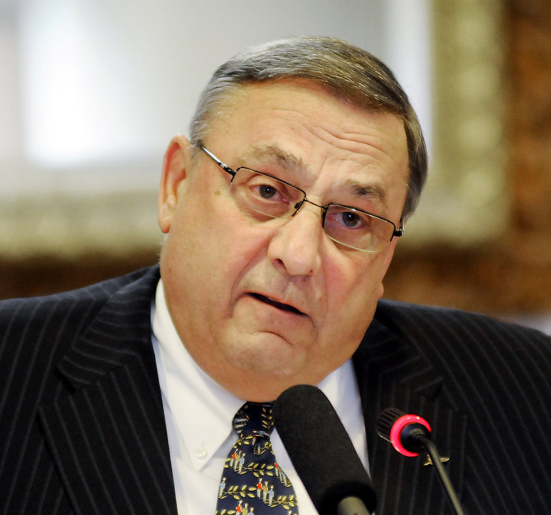 Governor Paul LePage